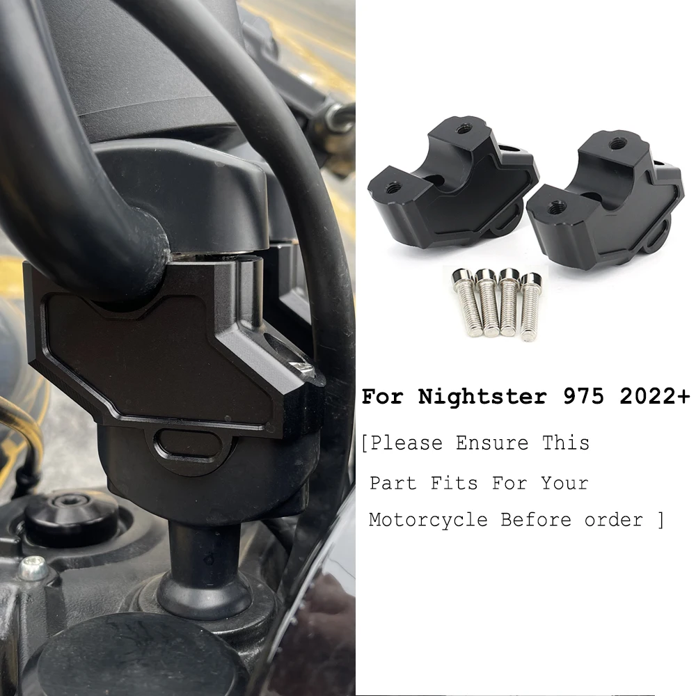 

Запчасти для установки сидя на руль мотоцикла Harley Nightster 975 RH975 RH 975 2022 lmподтверждает удлиняющие аксессуары для Руля Мотоцикла