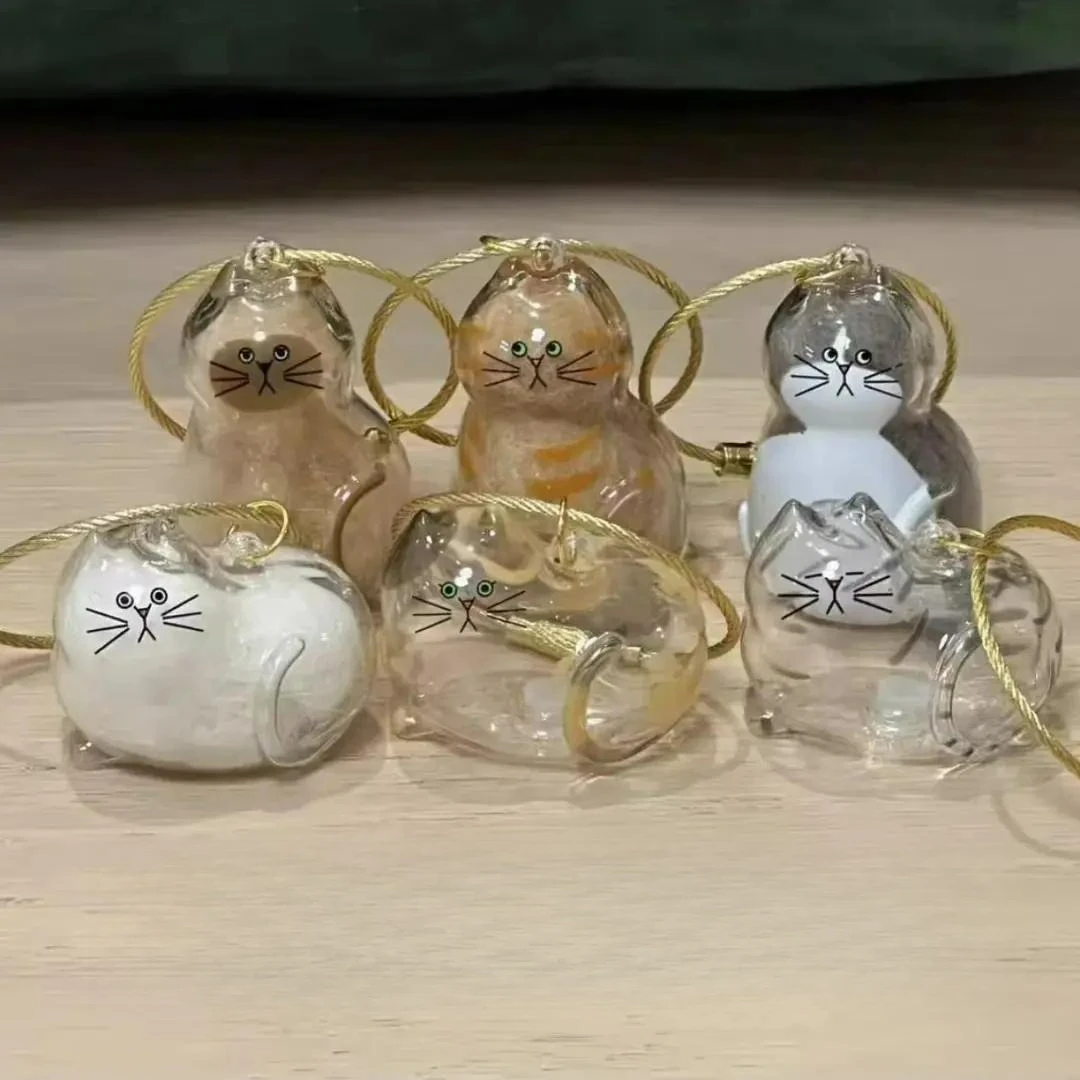 Pet Hair Storage Box Keychain Transparent Keepsake DIY Cat Fur Container Bag Hanging Souvenir Gifts for Cat Lovers Memorial Use