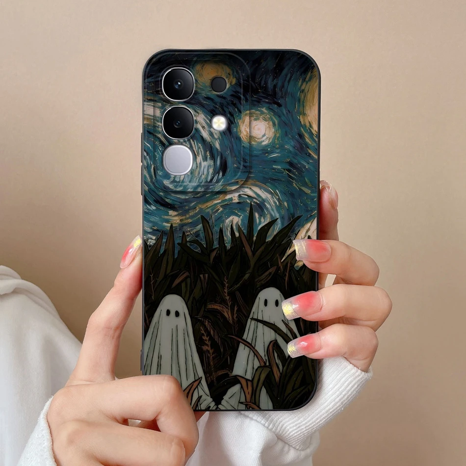 Cute Design Soft Liquid Silicone Shockproof Bumper Phone Case - Full Protection Cover