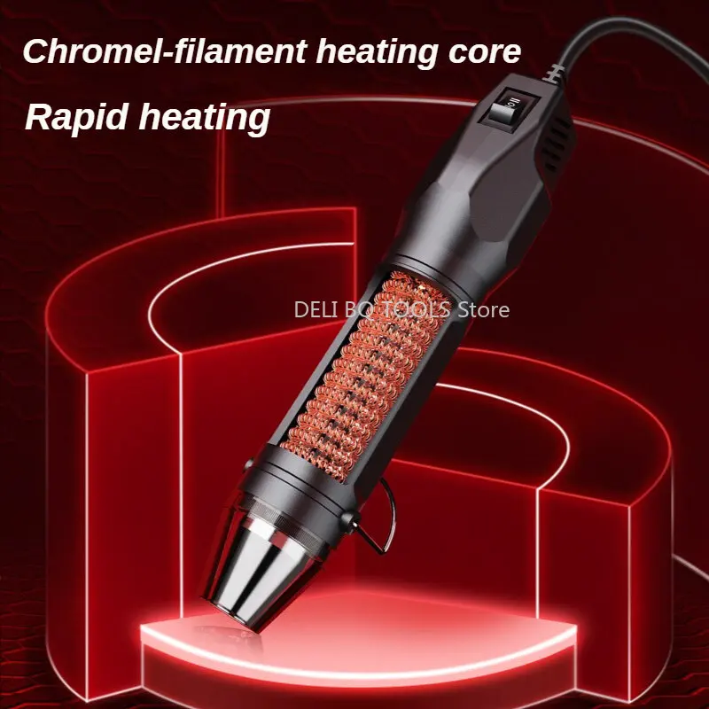 220V DIY Heat Gun hot air gun heat gun mini hot air gun With supporting seat Shrink Plastic tools