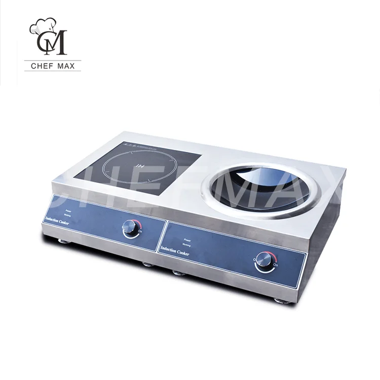 Commercial Customized 5000W 2 Burners Countertop Cooktop Induction Combination Cooker induction cooker electric 2 burner