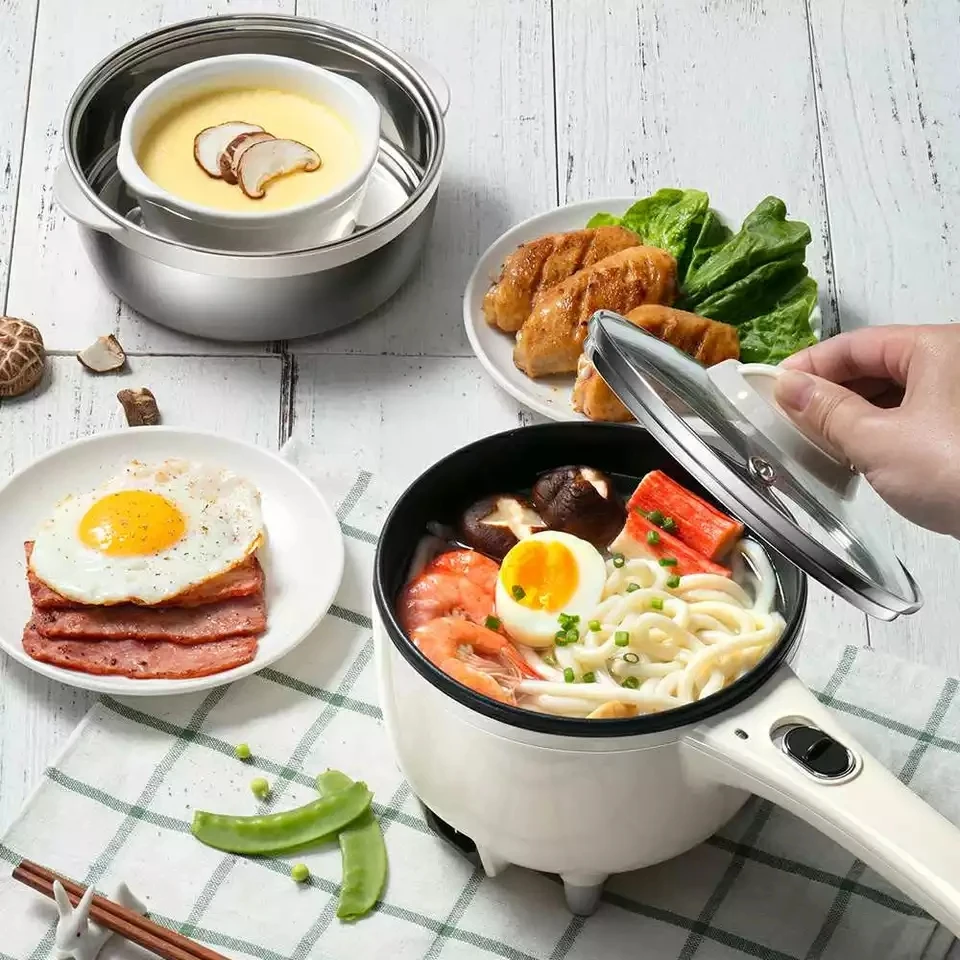 boiler double dormitory pot mini cooker full automatic breakfast multifunctional wok