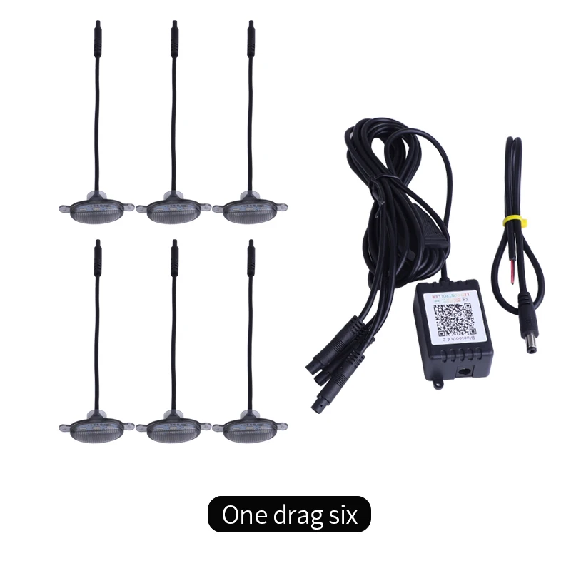 thumbnail image 1 of Luces LED para parrilla delantera de camión con control por aplicación de 24 V, lámpara de rejilla RGB para Volvo, lámpara de rejilla para camión Man Benz, 1 of 5