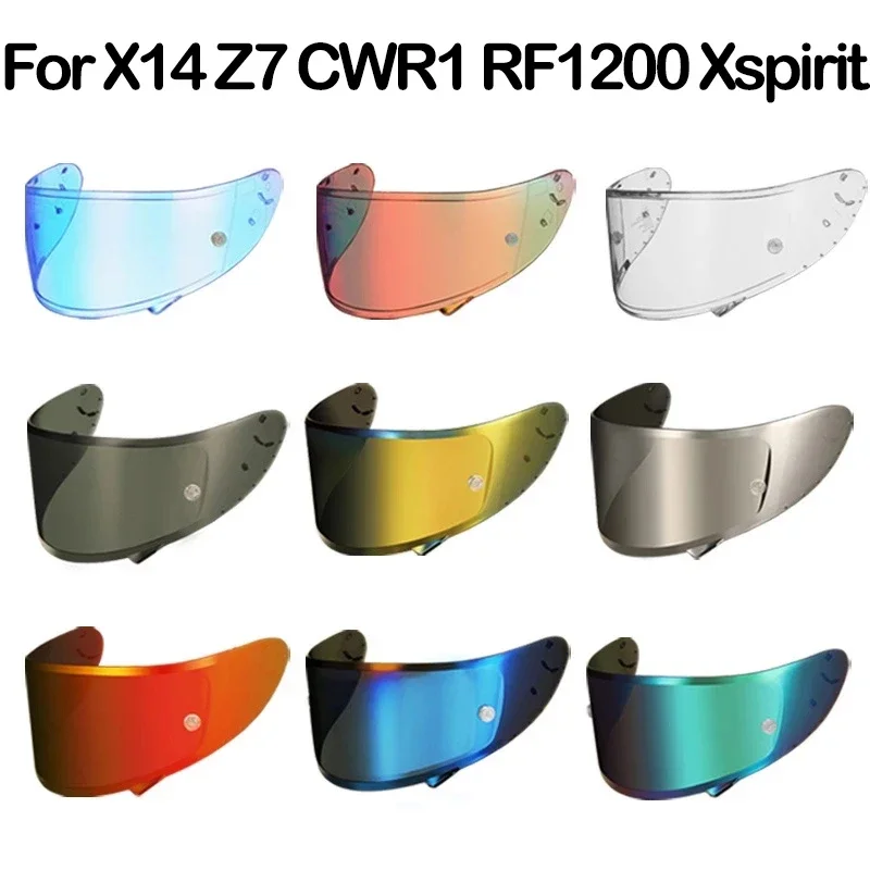 Visiera Casco Per Shoei X-14 X14 Z-7 Z7 Cwr-1 Cwr1 Nxr Rf-1200 Rf1200 X-Spirit Iii Xspirit 3 X-14X14 Ryd Cwr-F Cwrf