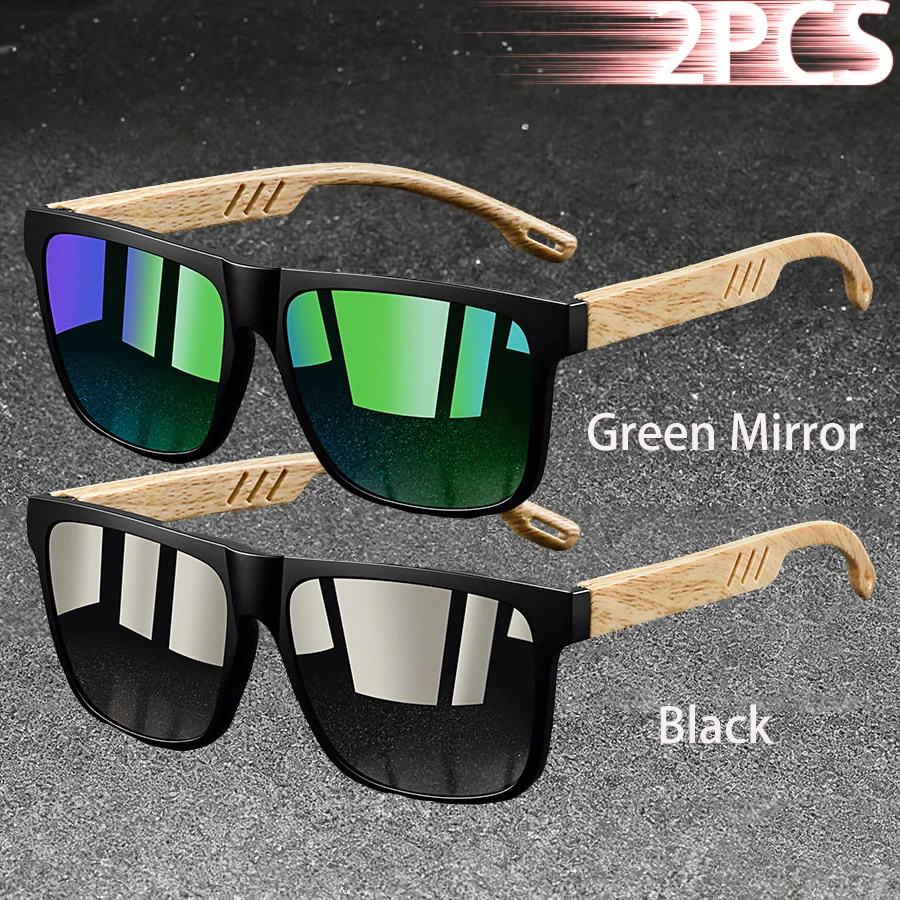 Vintage Square Frame Sunglasses - Unisex Luxury Designer UV400 Eyewear
