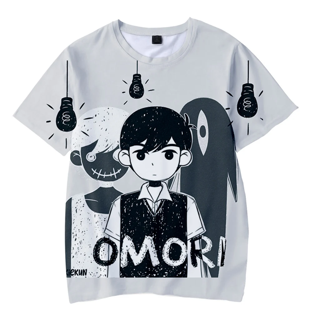 

2021 Omori 3D Print Children T-shirts Fashion Summer Short Sleeve T shirt Hot Sale Kids Casual Harajuku Streetwear Clothes