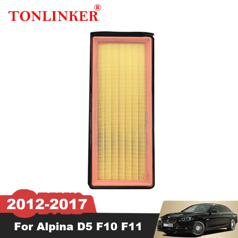 

TONLINKER Air Filter 13718510239 For Bmw Alpina D5 F10 F11 2012 2013 2014 2015 2016 2017 3.0AT 13718518111 Car Accessories
