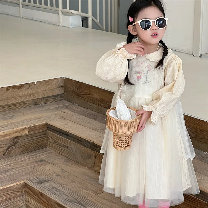 2023 Spring New Light Luxury Fashion Girls Korean Version