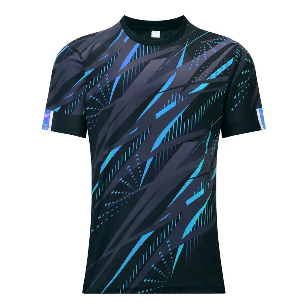 T-shirt homme décontracté - Gala - Polyester - Col V - Manches courtes