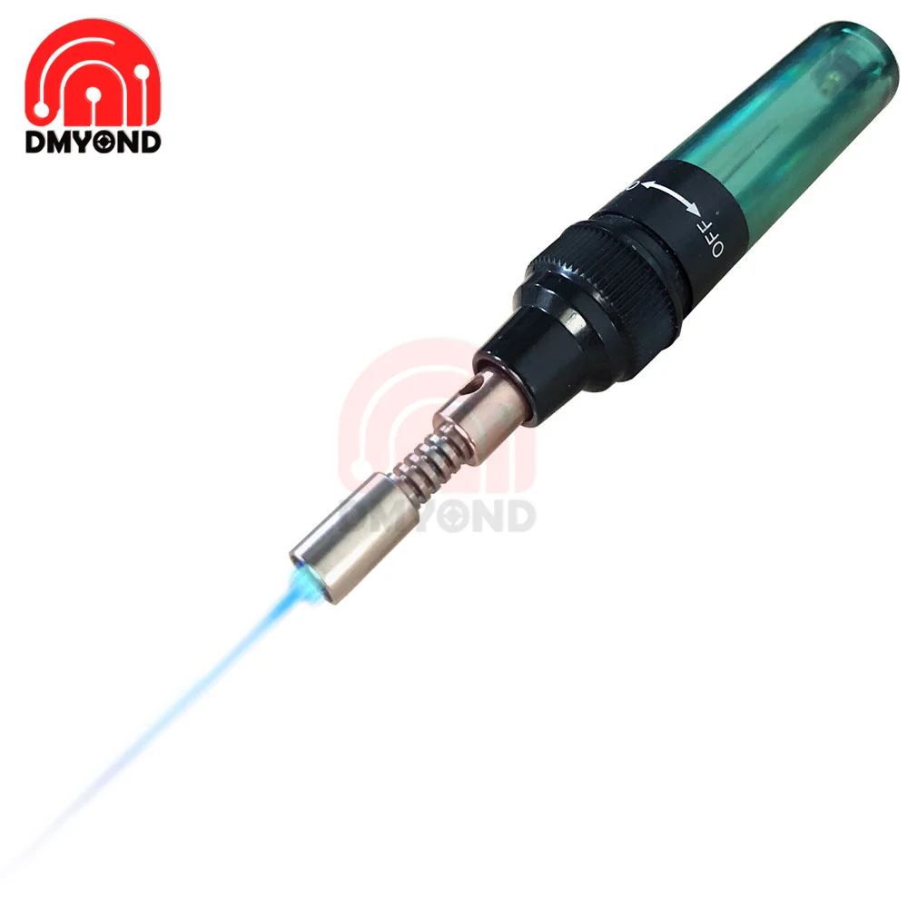 1300 Celsius Butane Gas Welding Soldering Irons Welding Pen Burner Blow Torch Gas Soldering Iron Cordless Butane Tip Tool