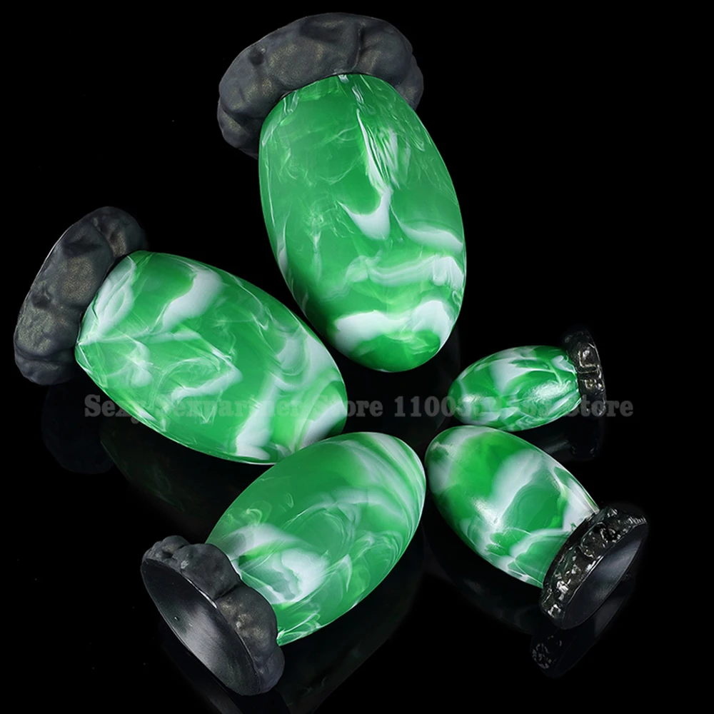 Silicone Dragon Egg Anal Plug For Prostate Massage And Training_voghion.com