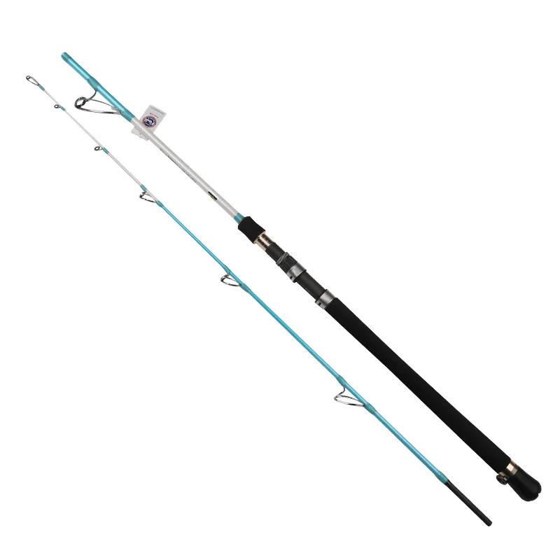 Ultralight Boat Fishing Rod 2 Section High Carbon FUJI Parts Ocean Fishing  Rod 1.8m2.1m2.4m2.7m Boat Rod Saltwater Fishing Rod