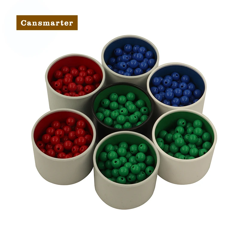Montessori Baby Toys Material Wooden Math Beads Long Division Colorful Teaching Aids Puzzle Games School Using Toys for Children