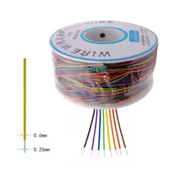 Multicolor 30AWG 250M Solder Wire - Tinned Copper (A)