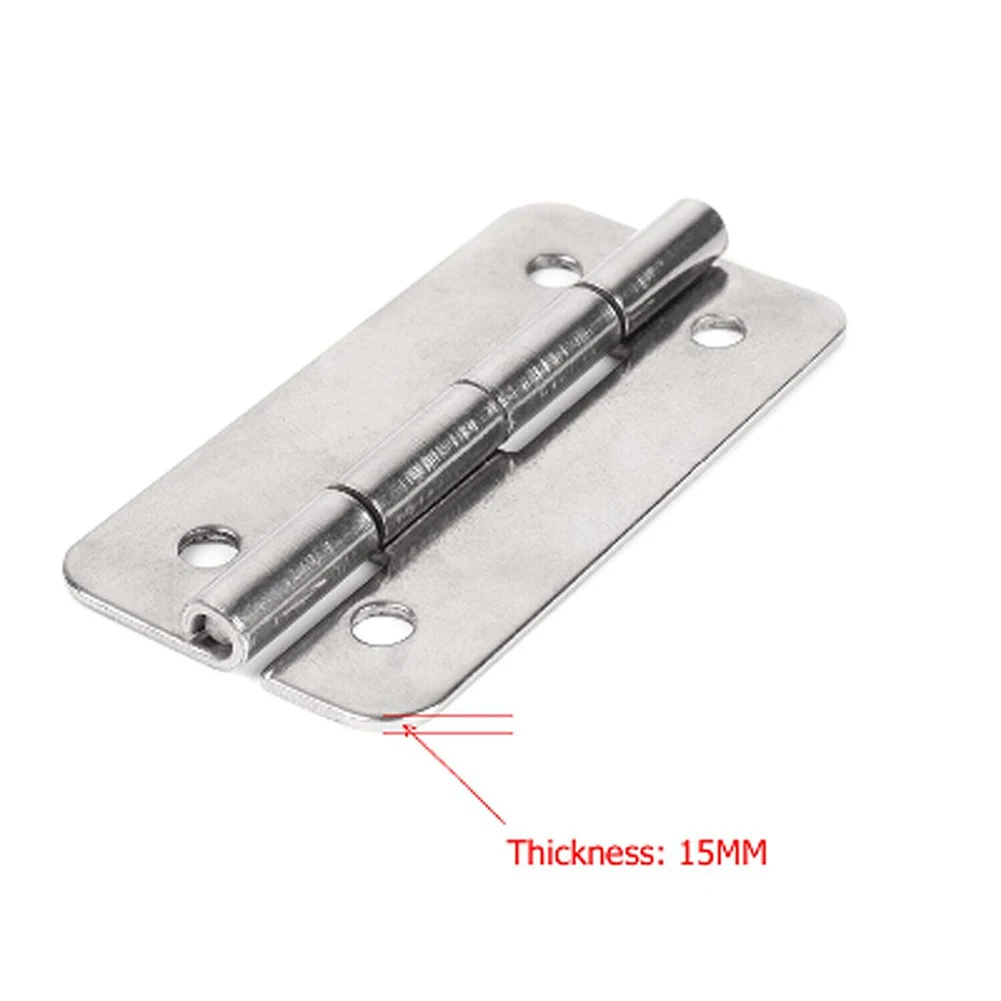 3PCS Igloo Cooler Hinges & Screws Stainless Steel Replacements Cooler Parts Stainless Rust-Resistan 25-165 Quarts Accessories