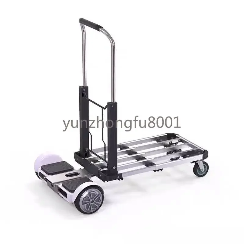 

Electric trolley small portable cargo folding trolley
