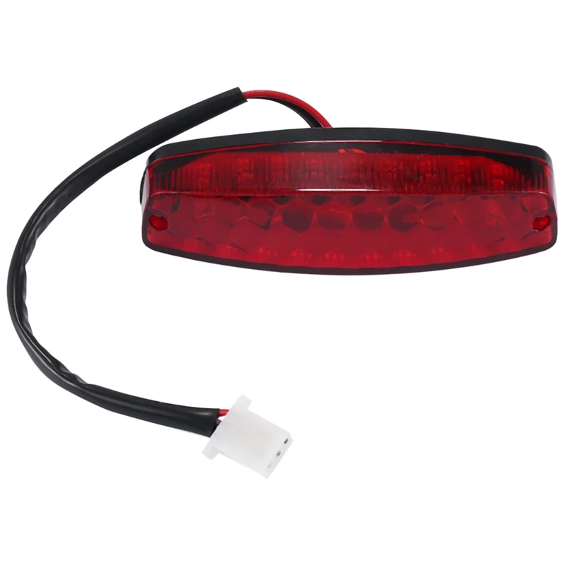 

ATV 12V 3 Wire Brake Stop Light License Taillight Red For ATV Off Road Motorcycle Signal Lamp Accessories Car Lights