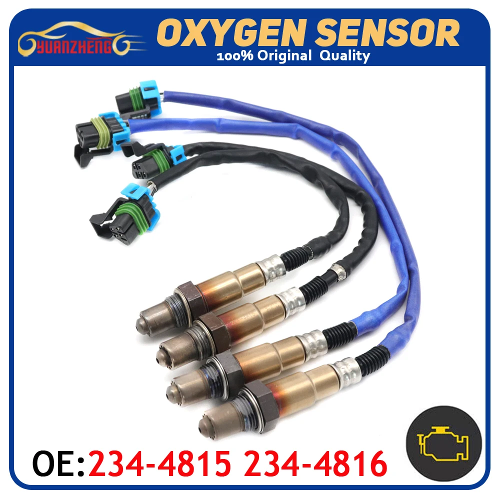 Up+downstream Lambda O2 Oxygen Sensor 2344815 2344816 For Buick
