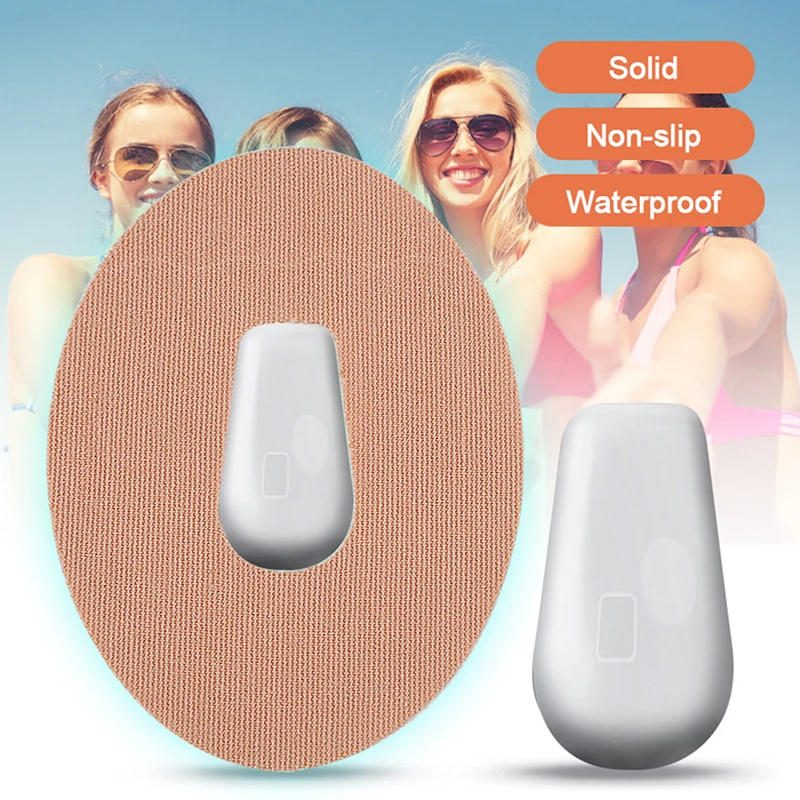 5/10pc Blood Glucose Moniton Probe Stick Sweatproof Stick Sensor Adhesive Patch Motion Trackless Invisible Fixed Adhesive Patche - Image 2