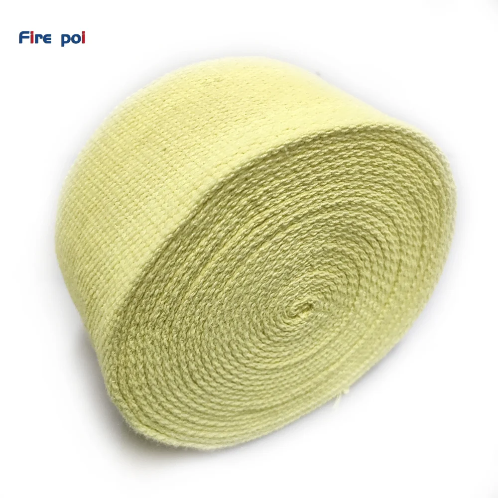 Width 100mm thickness 3mm Kevlar flat 100% Kevlar wicking  PuR Flat Wicking Aramid Kevlar wick 4" 1/8" 2