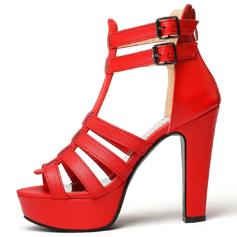 Zomer sandalen met hak - Schoenen kopen? | Korting tot 58