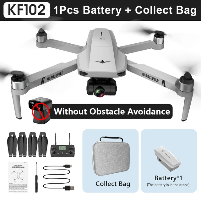 New KF102 Max GPS Drone 8K HD EIS Camera 2-Axis Gimbal Profesional Laser Obstacle Avoidance Quadcopter Brushless WiFi FPV Dron toy helicopter price RC Helicopters