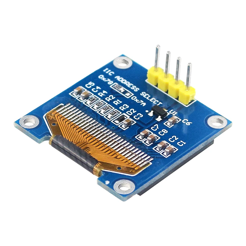 Polegada Oled Ssd1306 I2c Iic Spi Serial 128x64 Lcd Pinos de Exibição da Fonte para Arduino Stm32 Raspberry pi 4b 3b Zero w 0.96 - Imagem 2