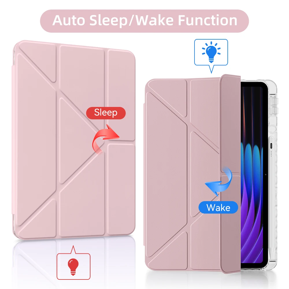 Enhanced Protective Case with Awake/Sleep Cover