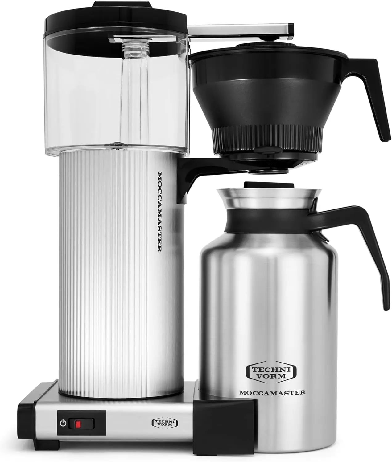 Coffee Maker,Moccamaster Grand Coffee Maker, 60 Ounce, Silver,6.75D x 12.5W x 17.75H,Stainless Steel,15 Cups,coffee machine