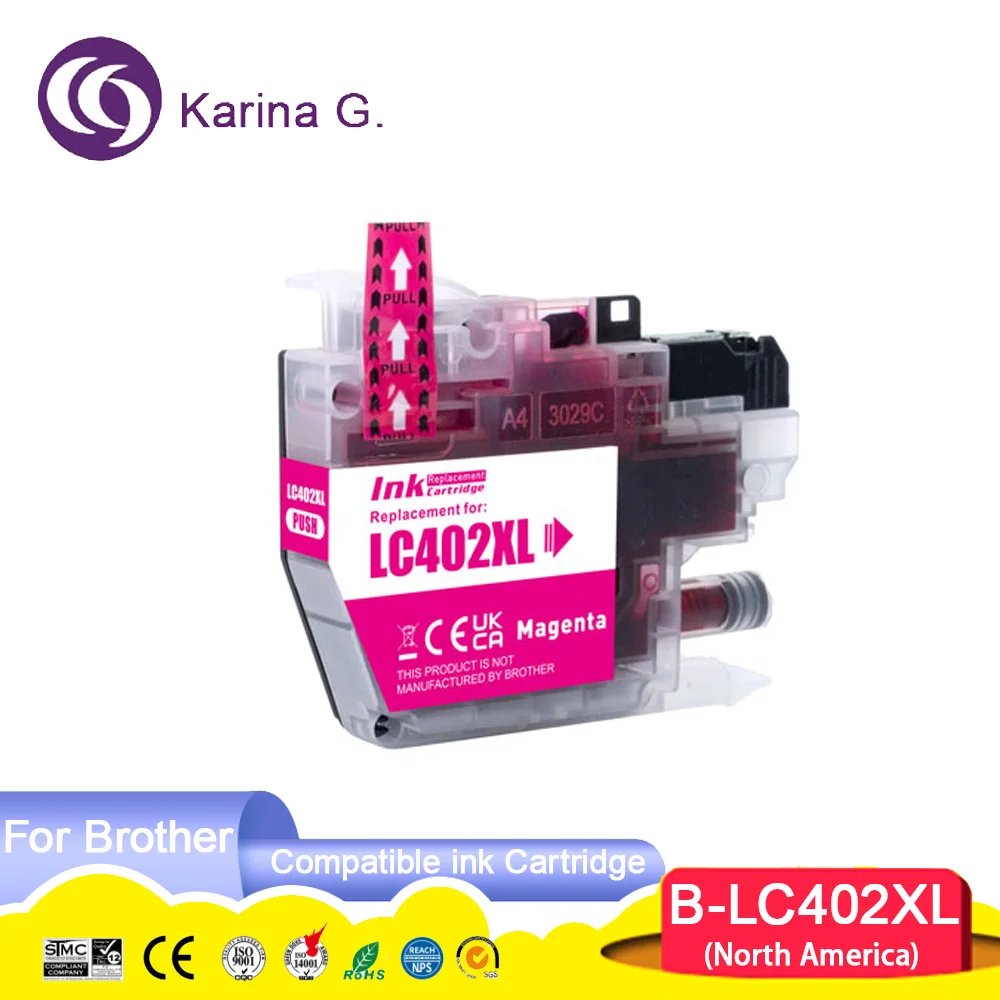 High capacity LC402XL LC 402XL Premium Compatible Ink Cartridge For MFC-J5340DW