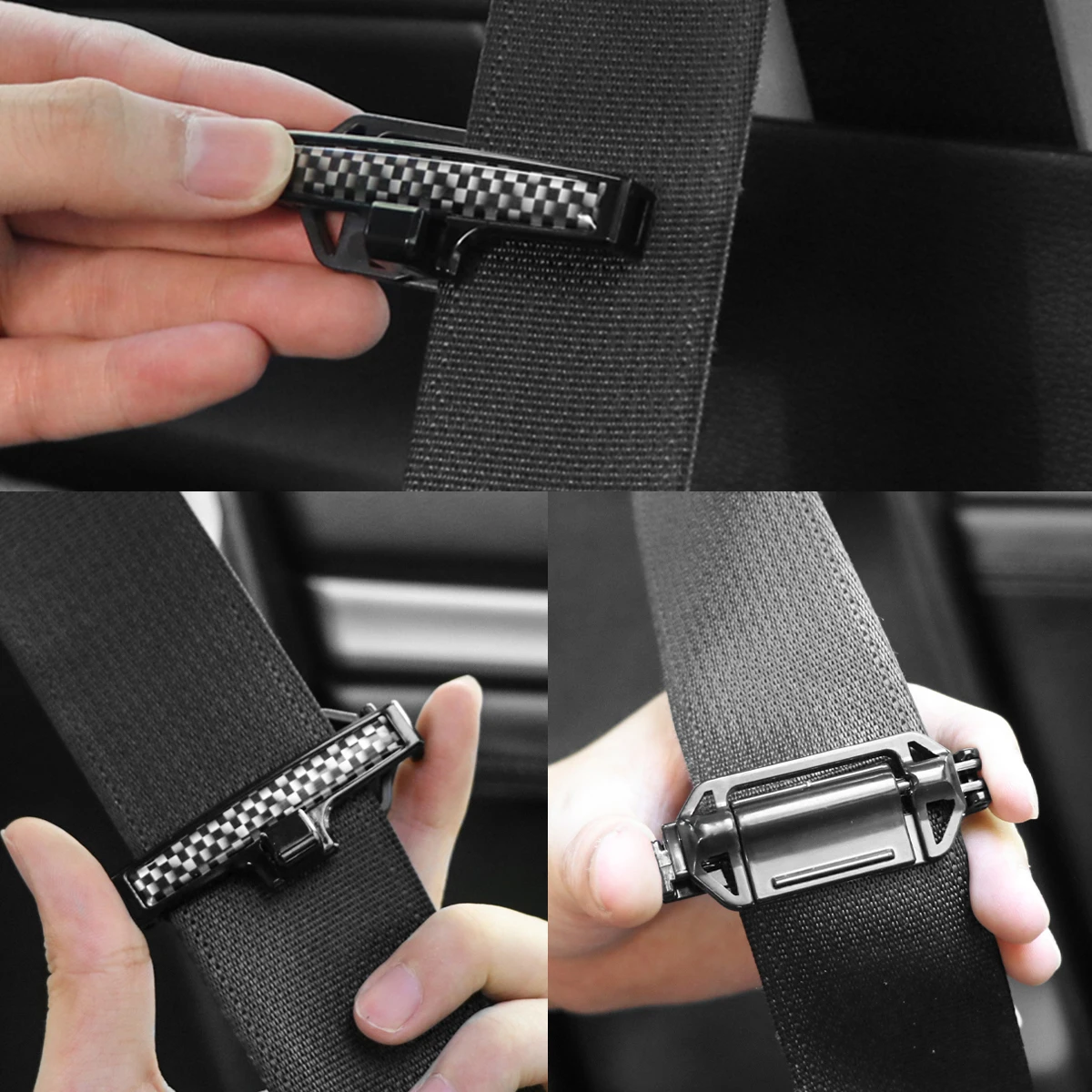 2 stücke Auto Sitz Gürtel Clips Nicht-slip Seatbelt Teller