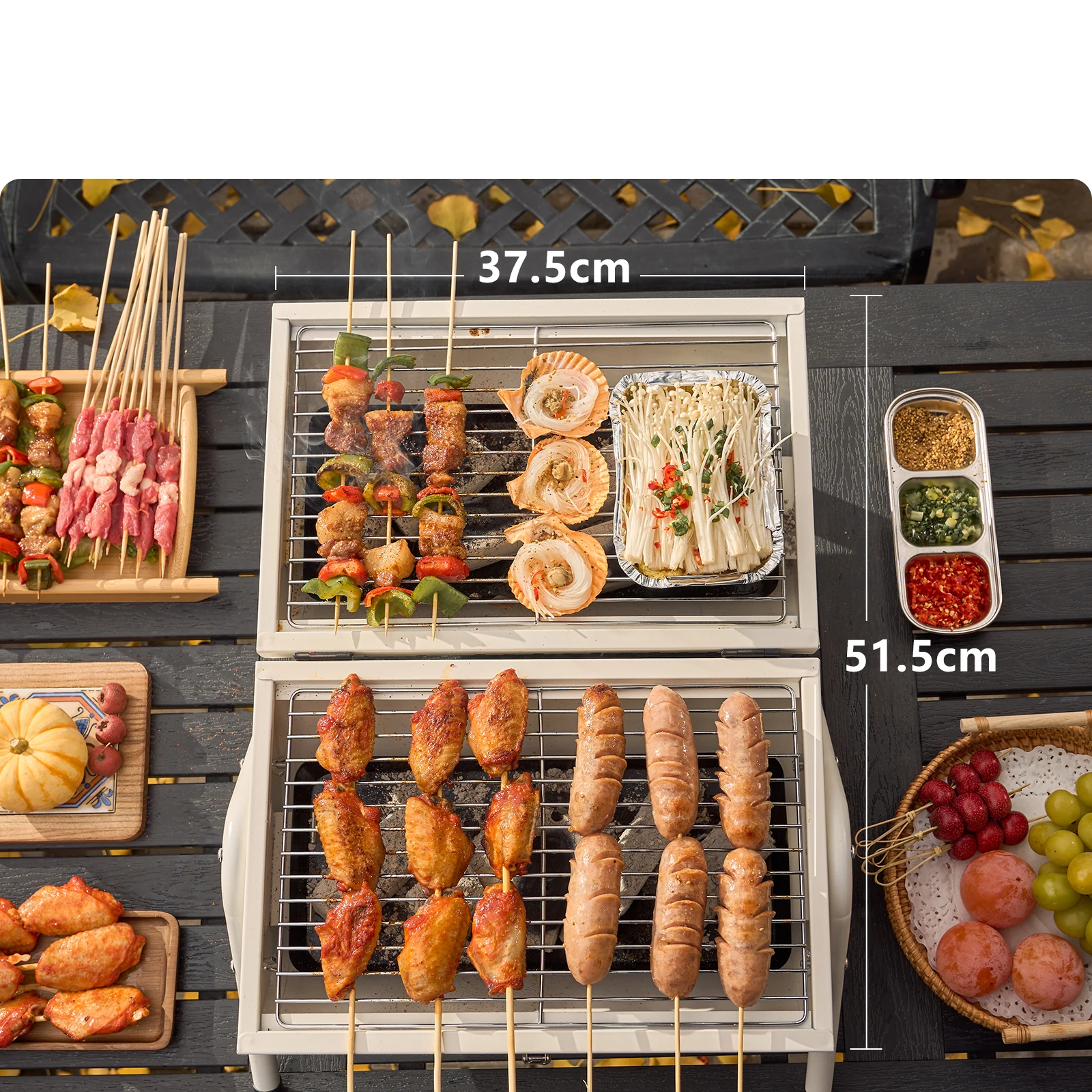 Outdoor Multifunctional Portable Barbecue 4