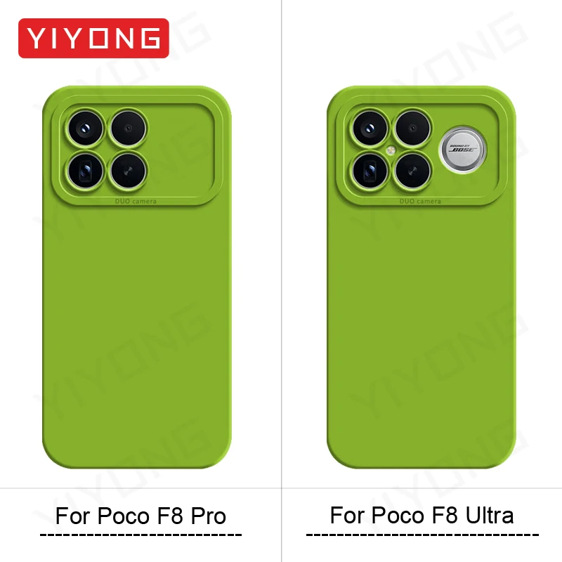 Silky Feel Liquid Silicone Soft Phone Case by YIYONG