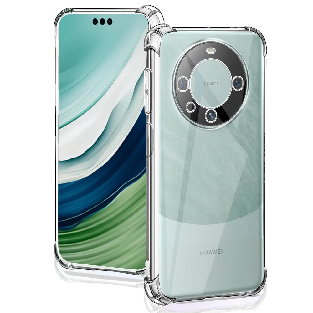 Per Huawei Mate 60 Pro Custodia In Silicone Morbido Trasparente Antiurto Tpu Protect Cover Per Huawei Mate 60 Custodia Per Telefono Per Mate 60 Pro Co