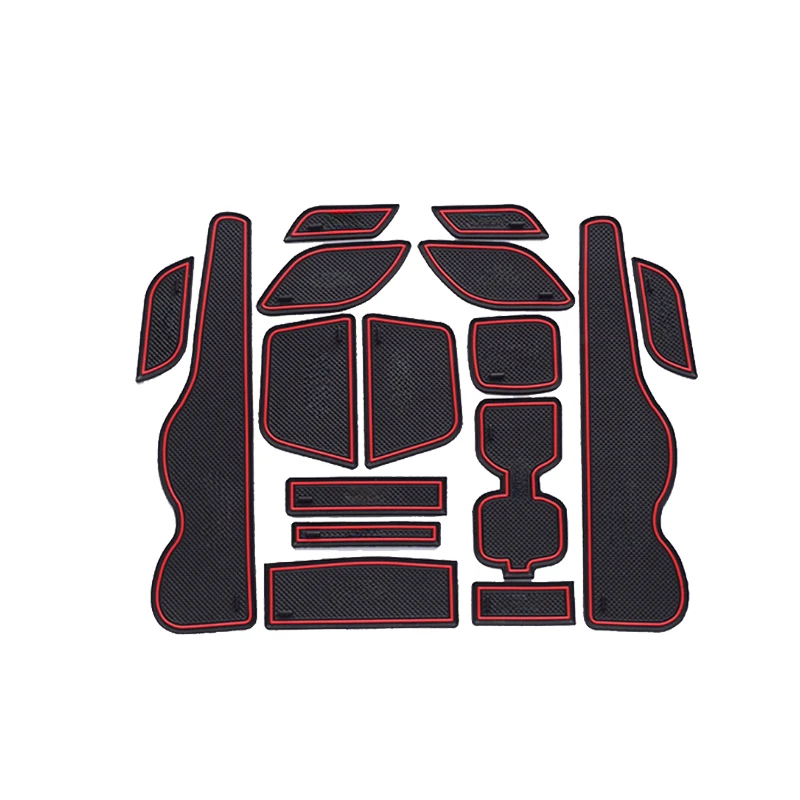 Rubber Mat for Honda CRV CR-V CR V 2007~2011 2012 2013 2014 2015 2016 2017 2018 2019 Anti-slip Gate Slot Car Sticker Accessories