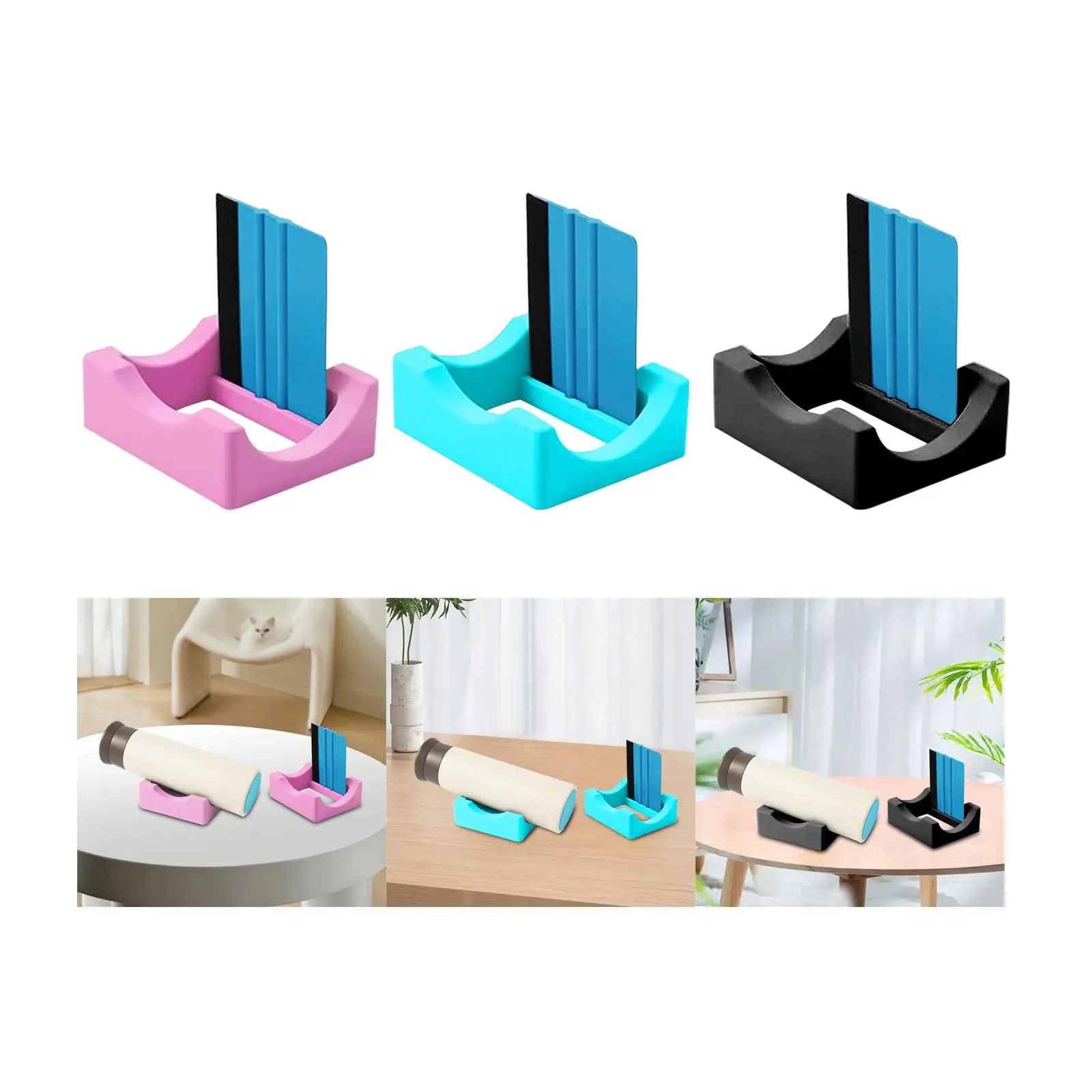 Cup Cradle Apply Vinyl Decal Durable with Felt Edge Squeegee Tumbler Holder for DIY Tumblers Mug Crafts Making Bottles