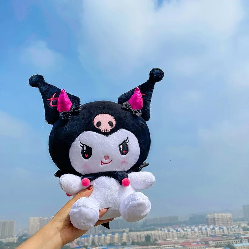 

Плюшевая игрушка Sanrio Demon Kuromi, ангел, моя мелодия, кукла, животное, мягкая кукла для девочек, подарок на день Святого Валентина, подарок для детей на день рождения