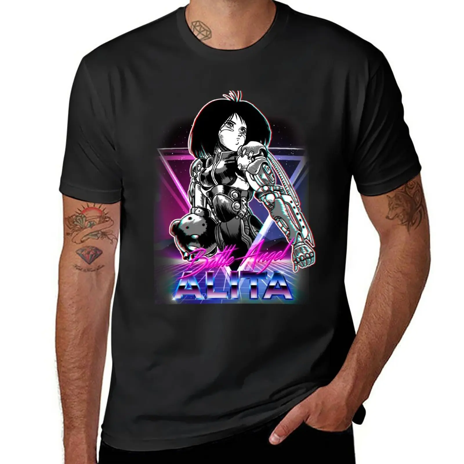 

New Motorball Battle Angel T-Shirt vintage clothes boys white t shirts funny t shirt mens clothes