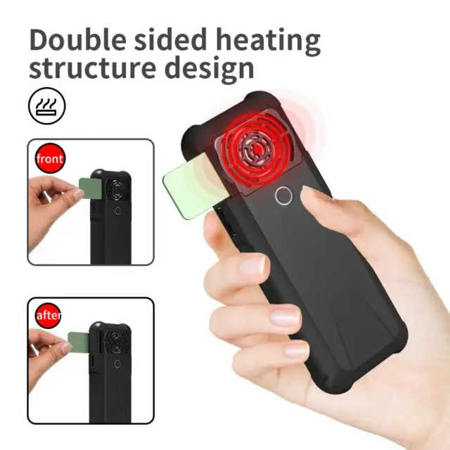 Hordozható Elektromos Szúnyogtaszító Hosszú Akkumulátor -Élettartam -Fűtő Füstök Tabletta -Riasztók Kültéri Szúnyogtermékek Új - Image 3