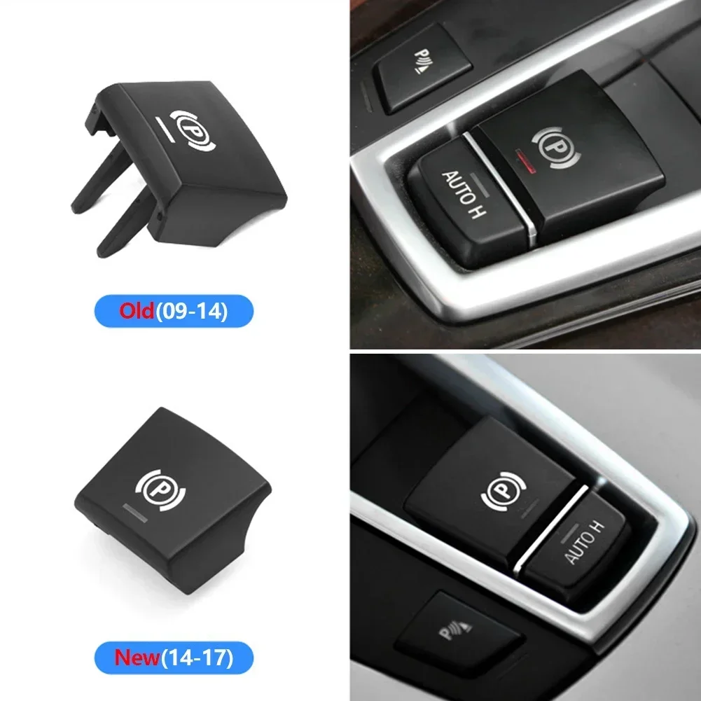 Luxury Car Handbrake Parking Brake Button Switch Cover in Sleek Design