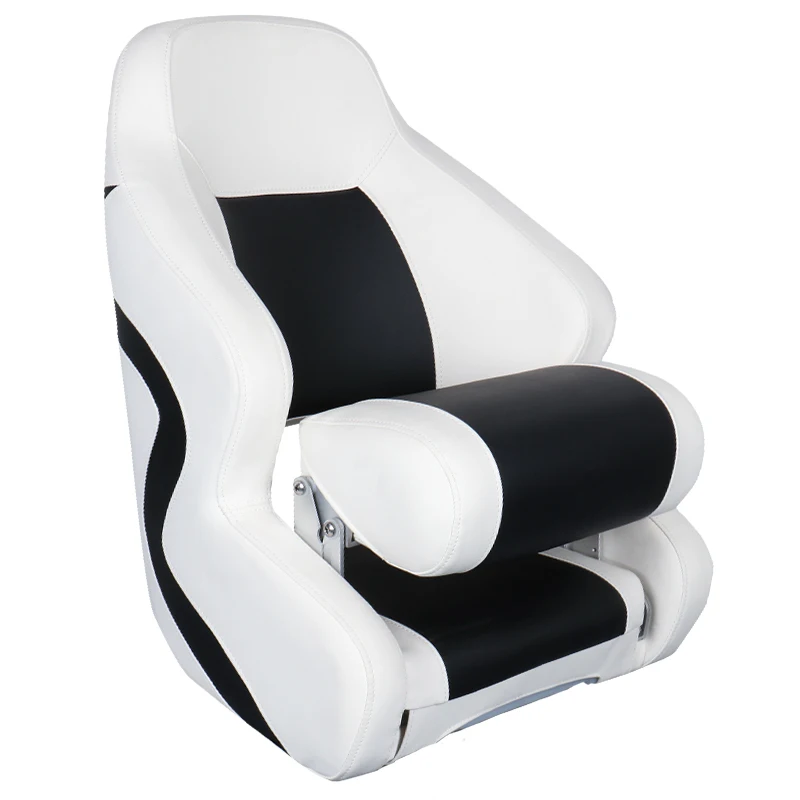 Folding Boat Seat Boat Fishing Pro Casting Deck Seat Boat Bike Butt Chair