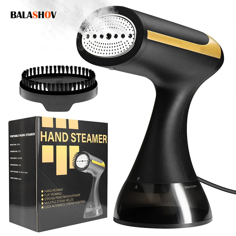 휴대용 소형 걸이식 다리미 기계, 가정용 스팀 다리미 기계, 1500W 