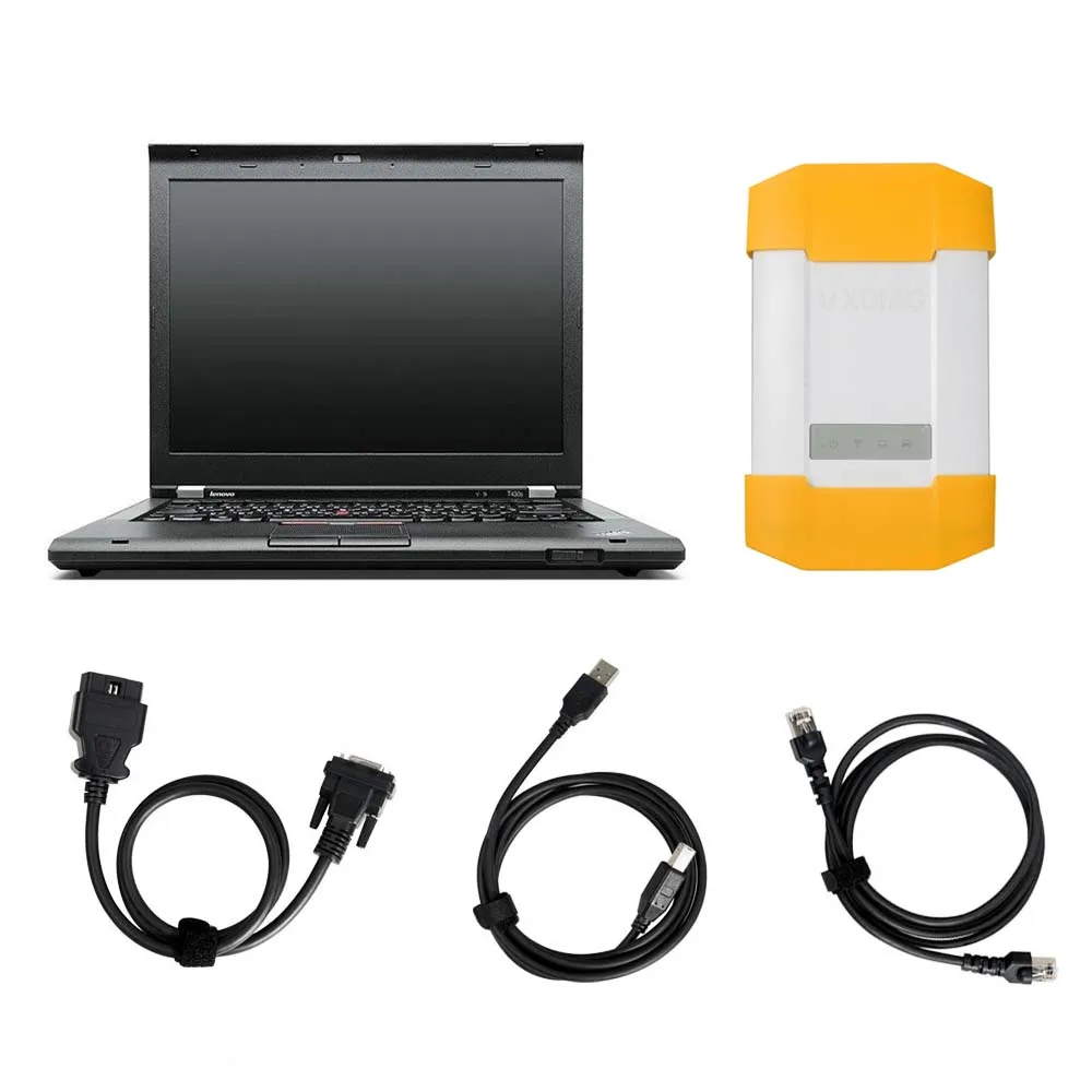 

VXDIAG Multi Diagnostic Tool For MB C6, JLR , HDS, Su-baru With 2TB HDD Software Installed In T450 Laptop