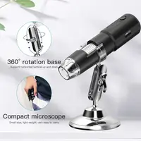 Wifi Digital Microscope 50X-1600X Magnification Handheld Microscope With Adjustable Stand for Kids Gifts Support IOS & Android 2