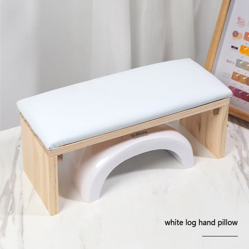 ANGNYA High Quality Solid Wood Nail Art Hand Pillow Manicure Table Hand Cushion Pillow Holder Arm Rests Support Nail Art Stand