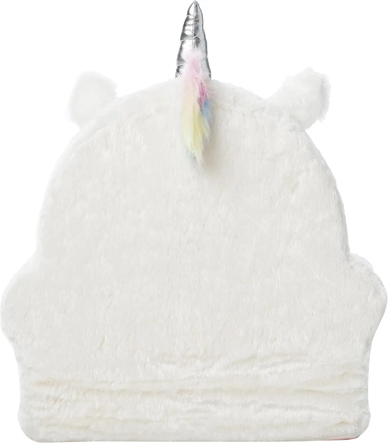Basics Children's Plush Toddler Chair, Unicorn, Medium, Multicolor 5