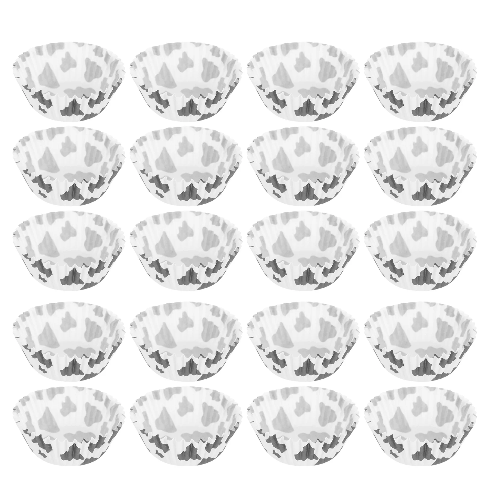 

200pcs Cupcake Cups Paper Treat Cups Disposable Dessert Bowls Bakery Supply