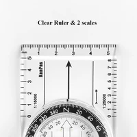 Kanpas Education compass / Basic Orenteering Compass / Adventure compass/ Scout compass for Northern Hemishpere only/ MAB-40-FS 4
