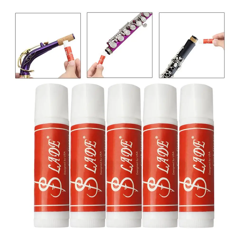 Cork Grease Style for Clarinet Saxophone Lubricate Accessory 5pcs woodwind instrument accessories