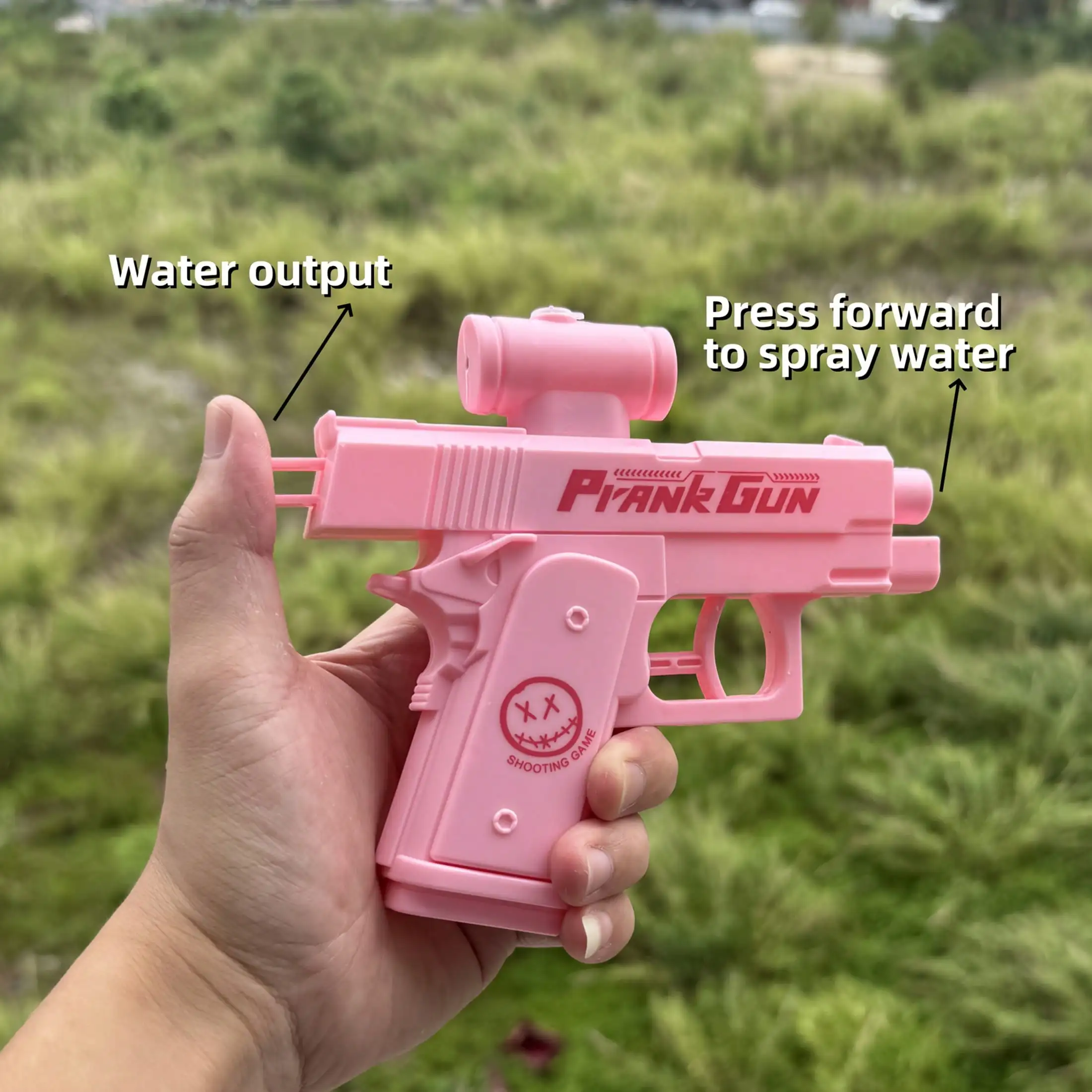 Creative Reverse Water Gun Toy - No Battery Required